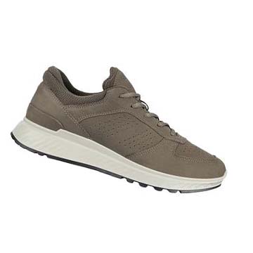 Men's Ecco Exostride Sneakers Olive | USA 616XYU